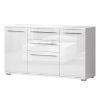 Obrazek Komoda Piano K180-3K2F/PN-70/KA/70 crystal white