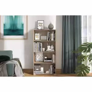 Obrazek Regał Tomar 4 szary dąb 11011437