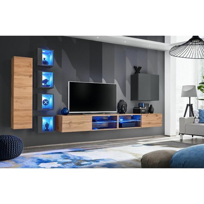 Meblościanka Switch Xxvi Wotan/Grafit