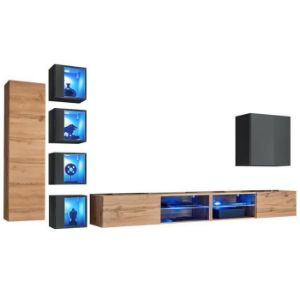 Obrazek Meblościanka Switch Xxvi Wotan/Grafit