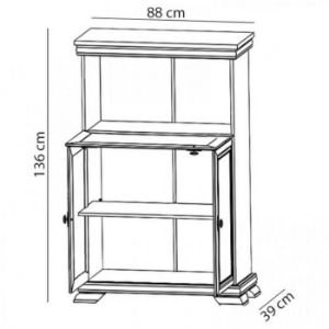 Obrazek Komoda Kora KK5 biały