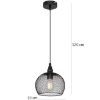 Obrazek Lampa 15047H3 black LW1