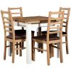 Obrazek Zestaw stół i krzesła Euzebia 1+4 ST44+W131 dąb wotan