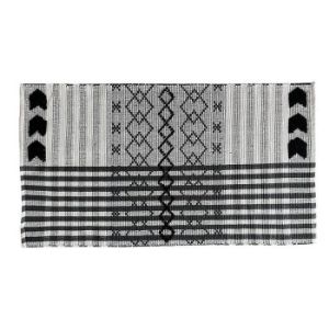Obrazek Dywan bawełniany Chindi 0.8/1.5 Cr-1281 black/white
