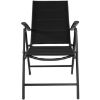 Obrazek Krzesło 7-pozycyjne Vigo czarne z wypełnieniem