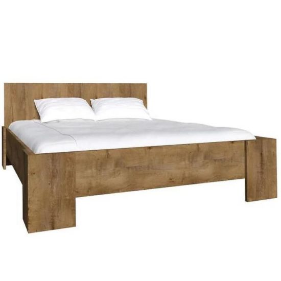 Obrazek Łóżko Montana L1 dąb lefkas ciemny