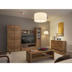 Obrazek Łóżko Montana L1 dąb lefkas ciemny