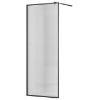 Obrazek Ścianka Walk-in Blur 90x195 black