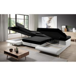 Obrazek Narożnik z funkcją spania Lotus U Orinoco 100+Madryt 120 lewostronny