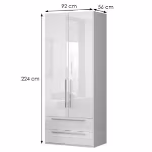 Obrazek Szafa Piano P22/PN-70/KA/70 crystal white 