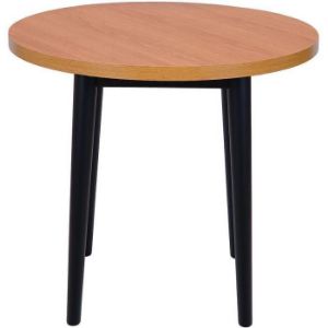 Obrazek Stół Gary 80 Dąb naturalny/czarny mat