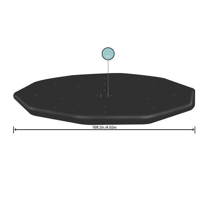 Przykrycie na basen stelażowy 4,88 M 58249