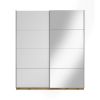 Obrazek Szafa z lustrem Asti 180 d.wotan/biały