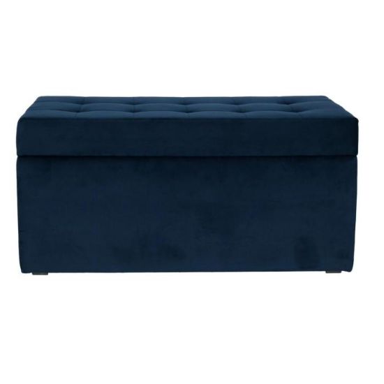 Obrazek Pufa Zoja 45x90 granat