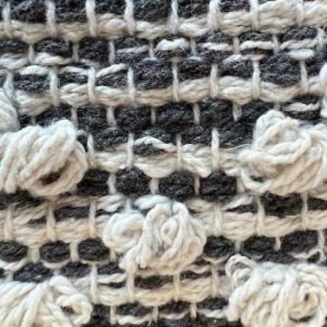 Obrazek Dywan bawełniany Chindi 0.8/1.5 Cr-1302 grey/white