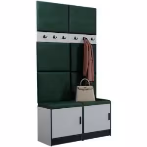 Obrazek Garderoba Roj 19 biała + Kronos 19 zielona