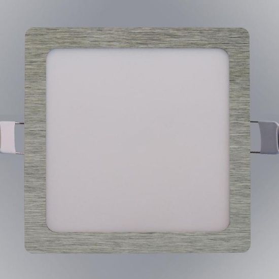 Obrazek Panel LED SQUARE 12W 4200K kwadrat chrom