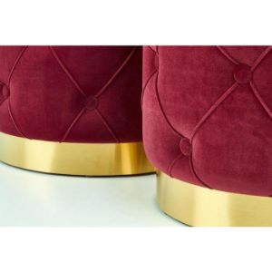 Obrazek Pufy Polly (bordowy)