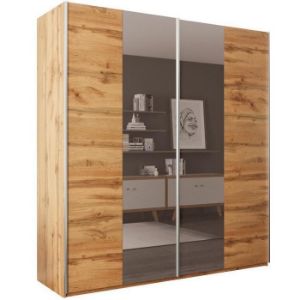 Obrazek Szafa Praga 200 dąb wotan/lustro 