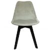 Obrazek Krzesło Mia Black Jasny Popiel