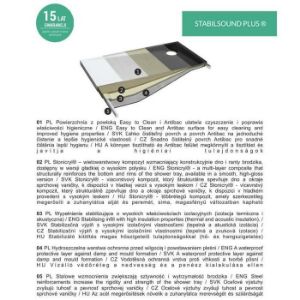 Obrazek Brodzik kwadratowy 90X90X5 Corrina 3.061