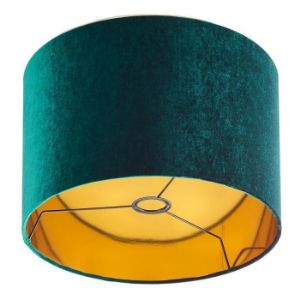 Obrazek Abażur welur 9106 zielony D38