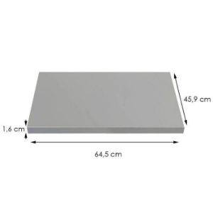 Obrazek Półki 3 szt. do szafy Malani 200 grafit