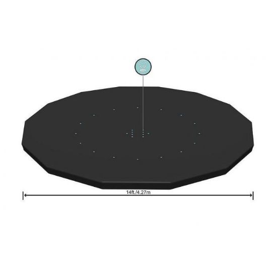 Obrazek Przykrycie na basen stelażowy 4,27 m 58248