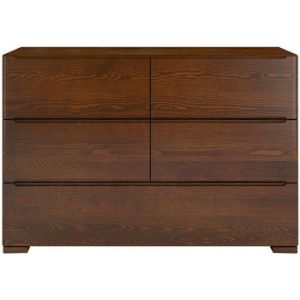 Obrazek Komoda Drewniana Sosnowa 5s Skandica Sparta Orzech