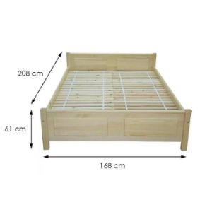 Obrazek Łóżko Ł 160/200 sosna 
