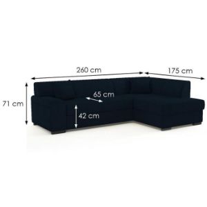 Obrazek Narożnik z funkcją spania Minos Vogue 13 prawostronny