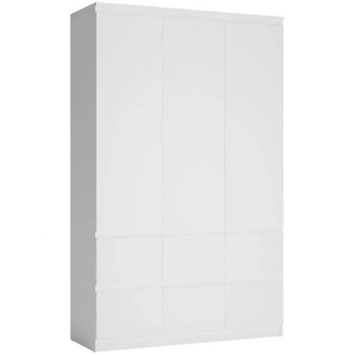 Szafa Boston Bos S13 136,5 cm biel alpejska/mdf HG