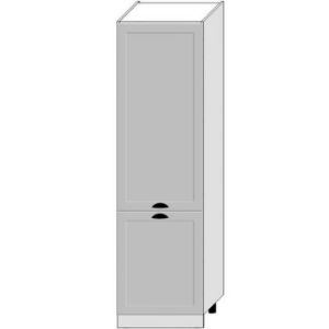 Obrazek Szafka Kuchenna Adele D60sł 2133 Pl 2fr Szary Mat/Biały