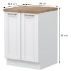 Obrazek Szafka Kuchenna Tara R-60-2k/4 White Mat