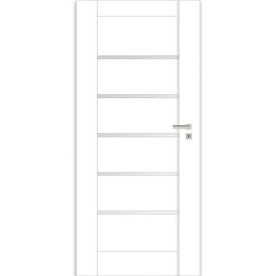 Obrazek Drzwi wewnętrzne Negra 5/5 70L białe 048/KL