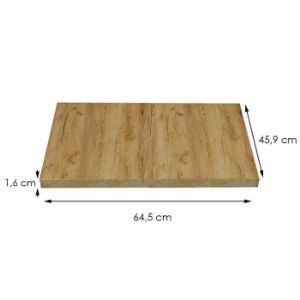 Obrazek Półki 3 szt. do szafy Malani 200 craft