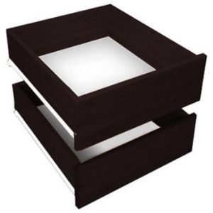 Obrazek Komplet Szuflad (2SZT) 100 Czarny