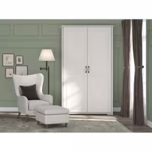 Obrazek Szafa 2d Evergreen p2/eg ivory mat
