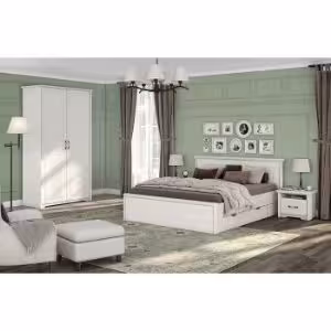 Obrazek Szafa 2d Evergreen p2/eg ivory mat