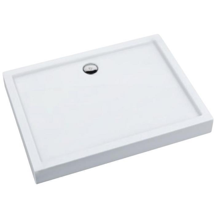 Brodzik kwadratowy AstroII 80X100X14 zabudowany AQM0166