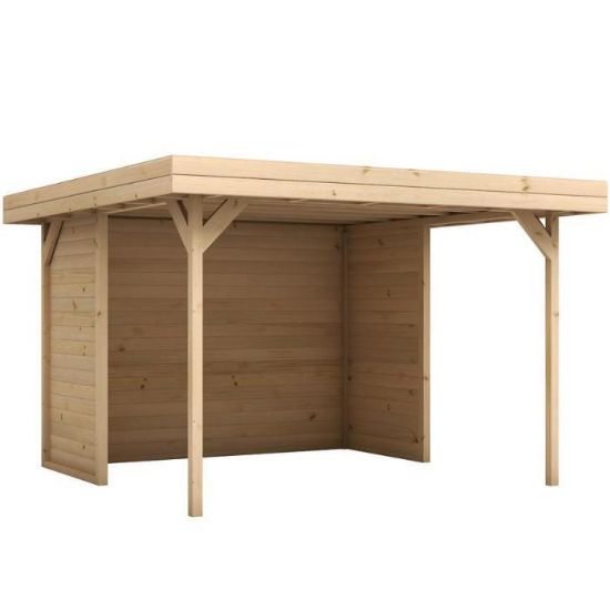 Obrazek Altana IRGA 3,5x3,5x2,5 m ze ścianą