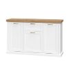 Obrazek Komoda Tara K3K1F WHITE/pacific walnut