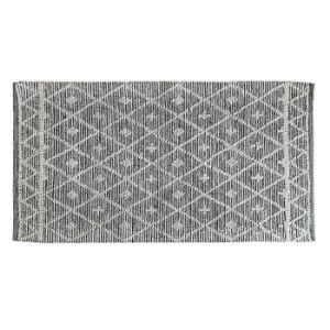 Obrazek Dywan bawełniany Chindi 0.8/1.5 Cr-1301 grey/white
