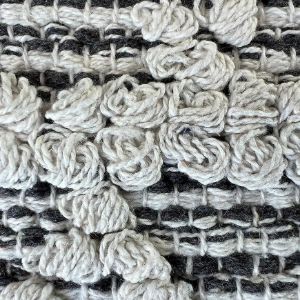 Obrazek Dywan bawełniany Chindi 0.8/1.5 Cr-1301 grey/white