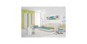 Obrazek Szuflada JOY-FK80 polar pine/mango/lime/torquise 