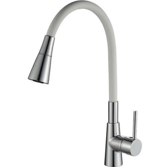 Obrazek Bateria zlewozmywakowa Lambada biała