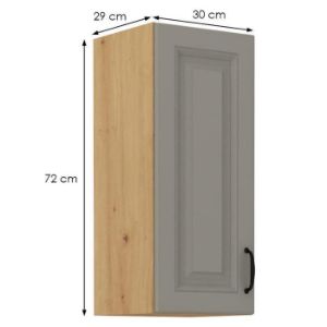 Obrazek Szafka kuchenna Stilo claygrey/artisan 30g/72 1f