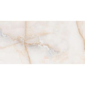 Obrazek Gres Aqueries Onyx Beige Carving Rekt. 60/120