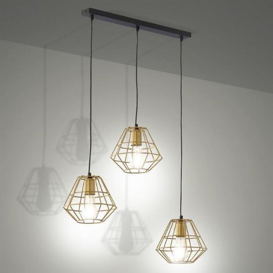 Obrazek Lampa Diamond 3218 Gold LW3