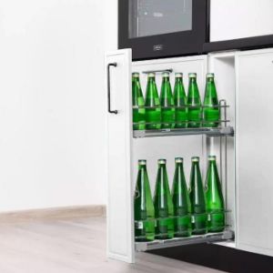 Obrazek Kuchnia Emily 260 biały groszek mat bez blatu